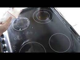 clean your glass oven hob fast no