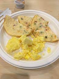 choices of scrambled eggs egg white
