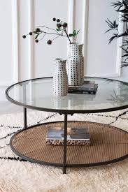 Check spelling or type a new query. Round Coffee Table With Metal Rattan Shelf Rockett St George