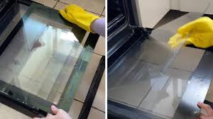 Slide The Glass Panel Out Of Your Oven Door