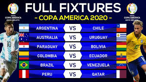 13 june to 10 july host: Match Schedule Copa America 2020 Group Stage Full Fixtures Youtube