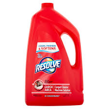 resolve carpet steam cleaner solution