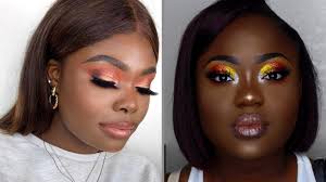 makeup tutorial compilation dark skin