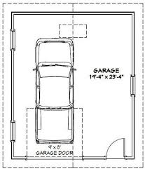 20x24 1 Car Garage 480 Sqft 9ft