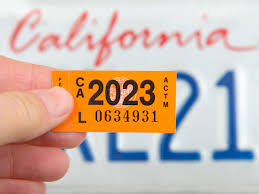 renew your california license plates