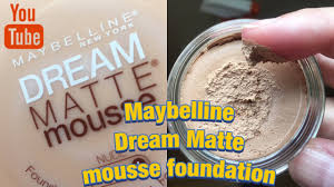 maybelline dream matte mousse you