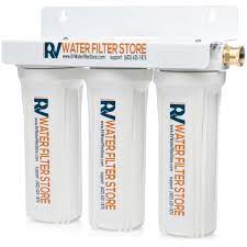 Water Filtration System Triple Canister