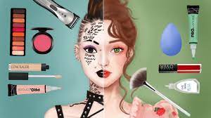 korean beauty makeup stop motion
