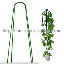 A wide variety of metal garden plant supports options are available to you, such as material, commercial buyer, and room space. Arch Plastic Coated Support Hoops Bendable Plant Support Garden Stakes Sturdy Metal Greenhouse Tunnel For Climbing Plants Buy Support Hoops Bendable Plant Support Climbing Plants Product On Alibaba Com