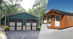 D eggshell galvanized steel carport , car canopy and. Metal Garage Buildings Over Traditional Wooden Garage Structures Viking Metal Garages