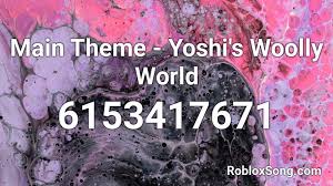 Most designs are unlocked by collecting wonder wool scattered through each level. Main Theme Yoshi S Woolly World Roblox Id Roblox Music Codes