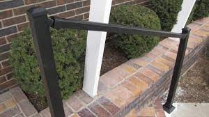 Aluminum railings are available in a wide range of colors which eliminates the need to paint it. Painting An Aluminum Handrail Aluminum Handrail Direct
