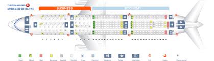 Seat Map Airbus A330 200 Turkish Airlines Best Seats In The