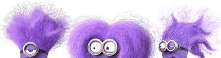 purple minion makeup and hair for the
