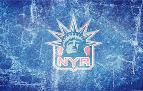 New york rangers logo vector. Wallpaper Ice Logo Emblem The Statue Of Liberty Nhl Nhl National Hockey League Hockey Club New York Rangers New York Rangers Images For Desktop Section Sport Download