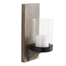 They provide an alternative solution for wall hangings while when choosing the type of wall sconce to decorate your room, you are also presented with the problem of how to correctly hang them. Rustic Wood Mason Sconce World Market