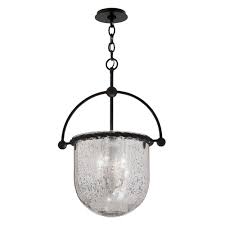 pendant light with mercury glass in old
