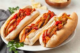 sausage and pepper sandwiches simply