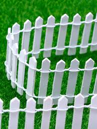 1pc Fence Shaped Garden Ornament