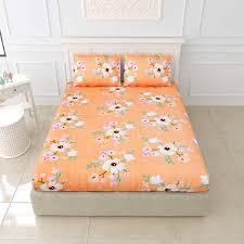 Glace Cotton King Size Bed Sheet Set