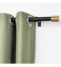 briofox curtain rods for windows 38 to