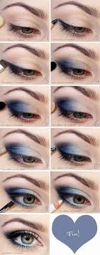 blue makeup ideas tutorials