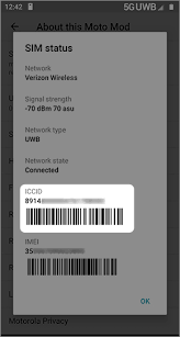 Verizon 5g sim card ⭐⭐⭐⭐⭐ 5 star trusted seller / authorized verizon dealer. Moto 5g View Sim Card Number Verizon