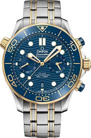 Technical excellence and elegance beyond compare: Omega Seamaster Men Chronograph Automatic 210 20 44 51 03 001 Watch