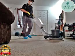 carpet cleaning with bonnet pads