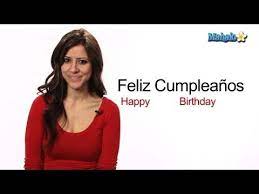 how to say happy birthday in spanish