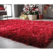 dazzle shiny silky sparkle gy rug