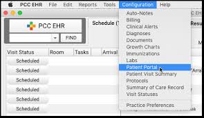 Patient Portal Practice Settings And Configuration Pcc Learn