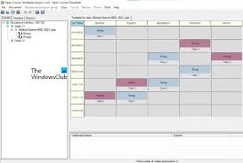 free timetable software for windows 11