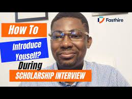 scholarship interview