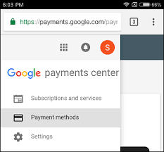 After playing couple of hours, finally i came on this page google play. How To Remove Credit Card From Google Play Store