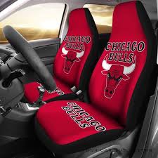 Chicago Bulls Car Seat Covers 100421
