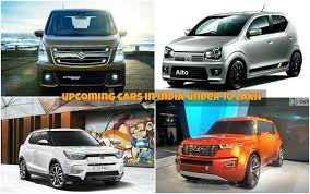upcoming cars under 10 lakhs launch
