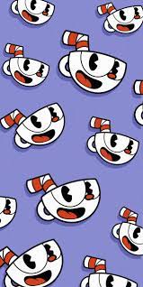cuphead purple background absolutely