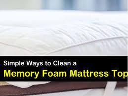 how to clean a mattress topper