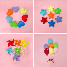Decorating for a birthday party can be a little daunting, especially if you've never done it before! 7pcs Set Diy Baby Birthday Party Wall Decoration Handmade Felt Heart Star Pinwheel Balloon Craft Felt Diy Package Diy Package Aliexpress