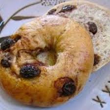 cinnamon raisin bagels and nutrition facts