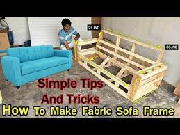 Sofa Frame Diy Sofa Bed Sofa Wood Frame