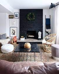 45 best painted stone fireplace ideas