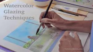 Watercolor Glazing Technique