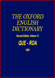 oxford english dictionary 13 2 nbsp
