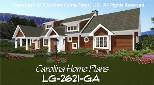 Large Open Floor House Plan Chp Lg 2621