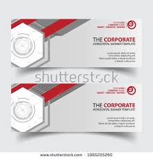 Horizontal Corporate Banner Background Template Designs For