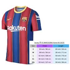 The front of the kit is adorned by the club's principal sponsor rakuten, while beko feature as the sleeve. New Stock Fc Barcelona 2020 2021 Home Kit Jersey S Xxl Shopee Malaysia