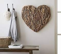 Driftwood Heart Wall Art Pottery Barn