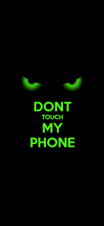 Dont Touch Scary Lock Screen Wallpaper ...
